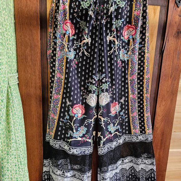 NWT Camilla Franks beaded silk pants XXL